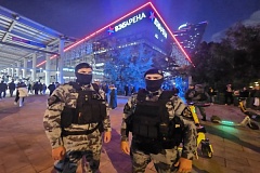 Безопасность спортивных мероприятий в Москве обеспечила Росгвардия